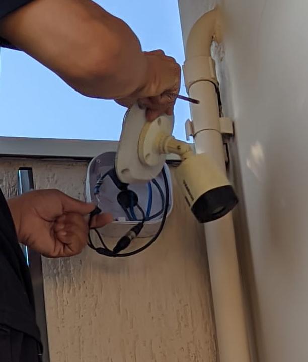 Instalação de Câmera